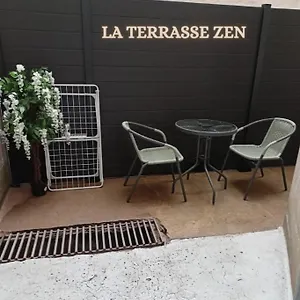 La Terrasse Zen Dacher - Superbe 30 M2 Equipe Avec Terrasse Coeur Proche Gare Thermes Cures Appartement Vichy